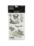 DC Comics Suicide Squad The Joker Temporary Tattoo Pack, , hi-res