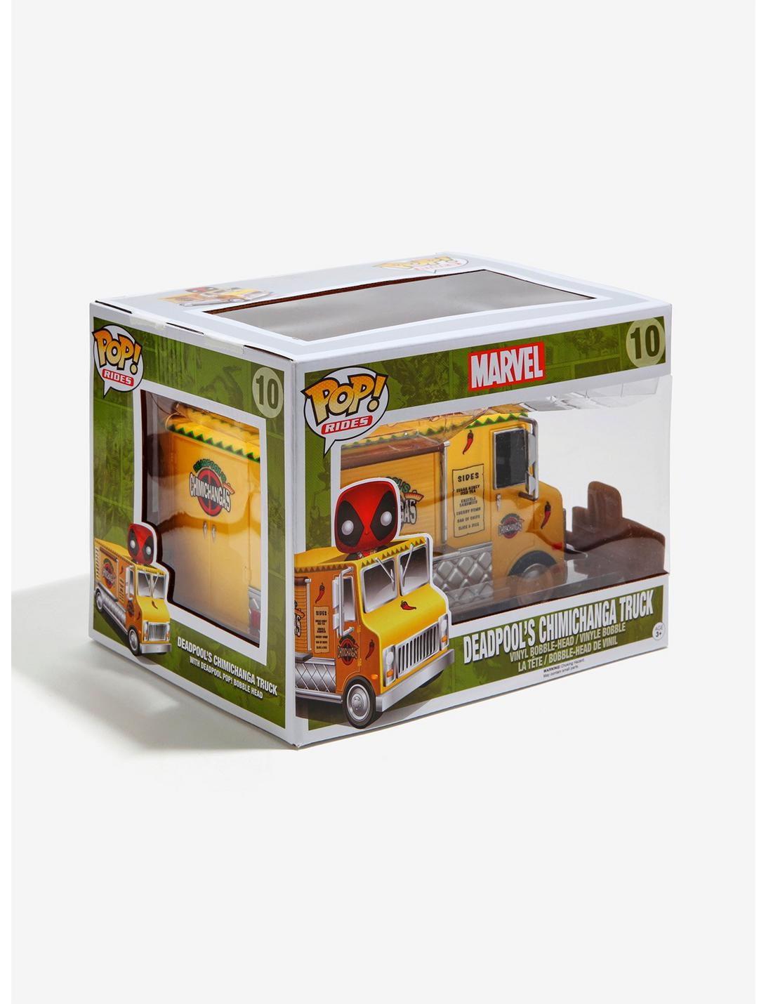 Funko Pop! Rides Marvel Deadpool’s Chimichanga Truck Vinyl Bobble-Head Figure, , hi-res