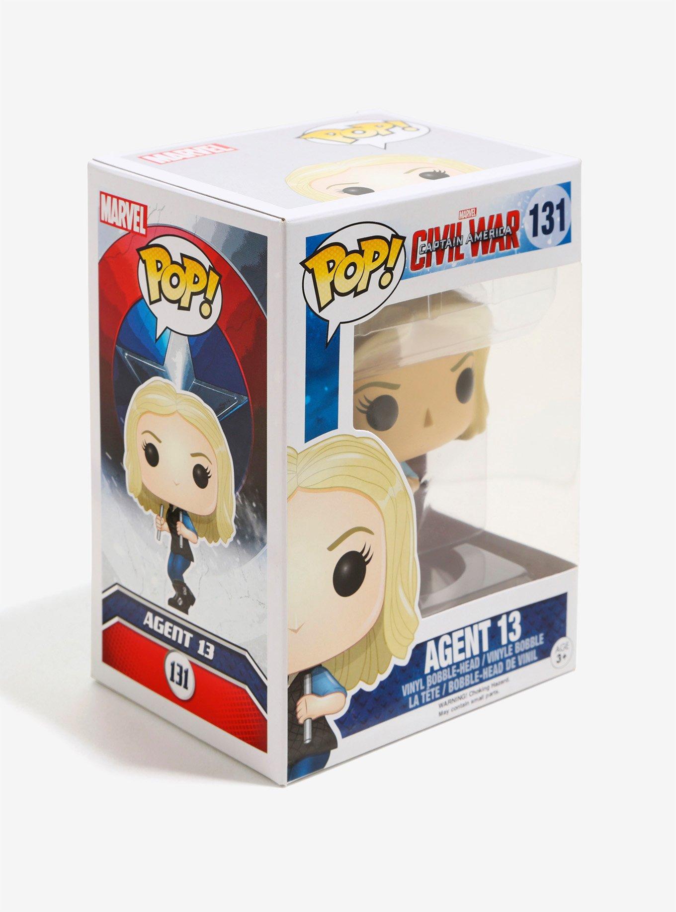 Funko Pop! Marvel Captain America Civil War Agent 13 Vinyl Bobblehead, , hi-res
