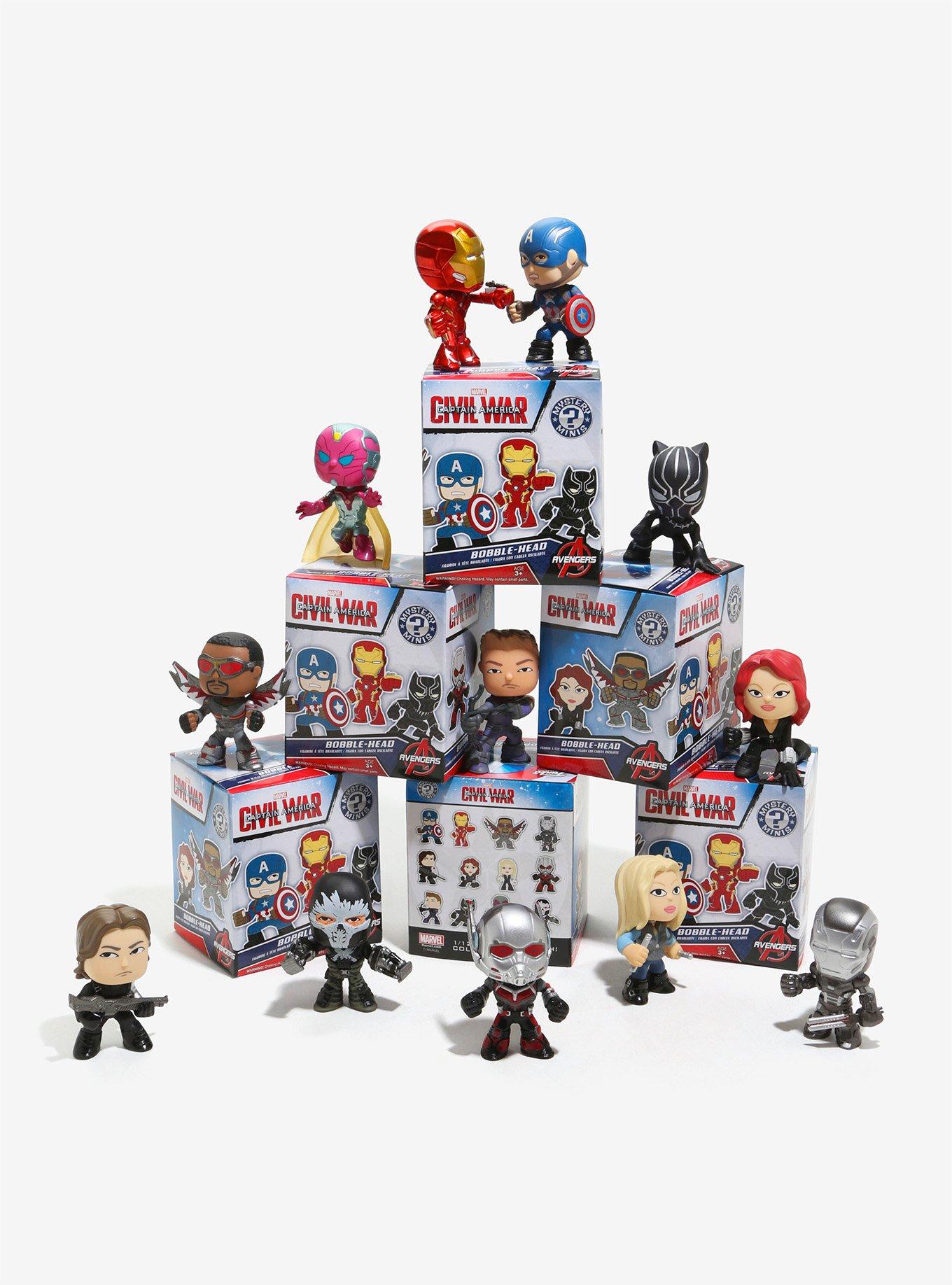 Captain america civil war mystery clearance minis