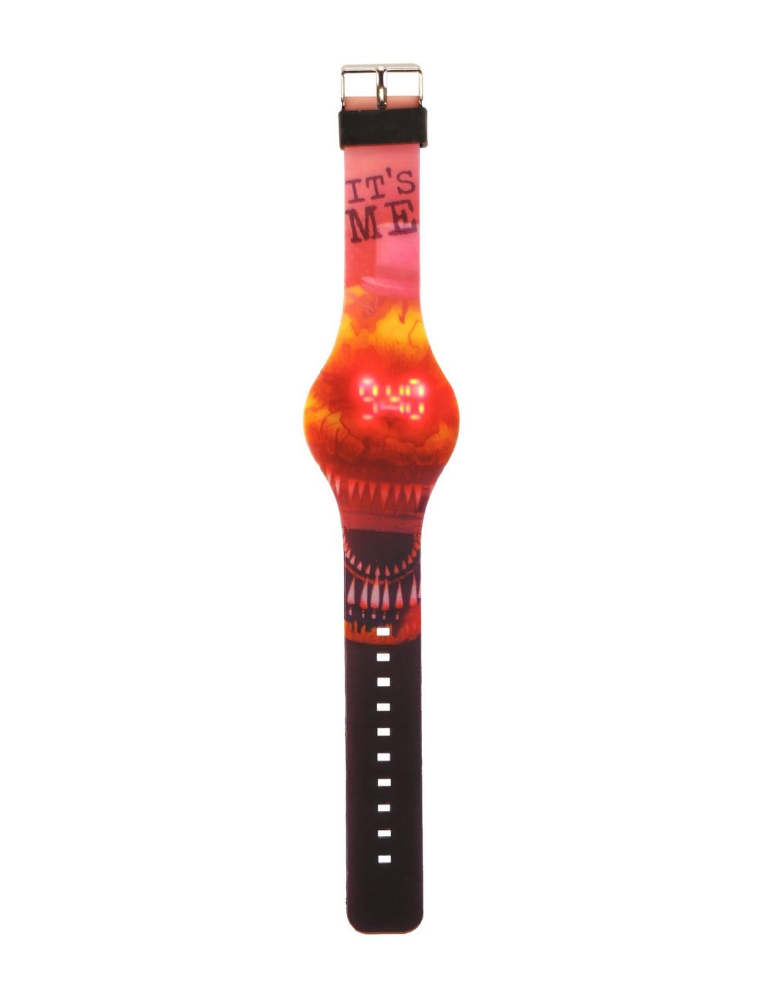 Five Nights At Freddy's Freddy Fazbear Rubber LED Watch, , hi-res