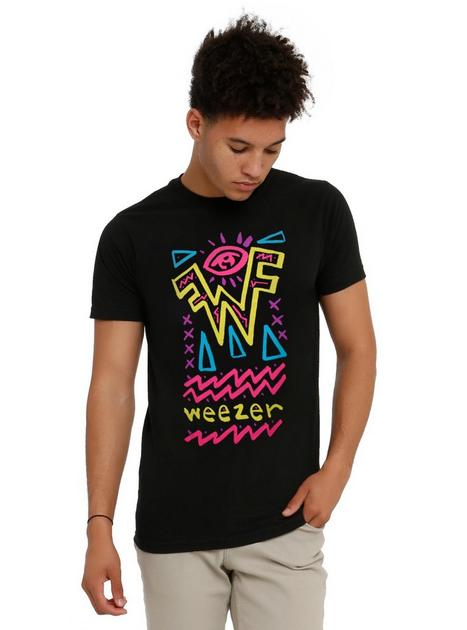 Weezer Neon Doodles T-Shirt | Hot Topic