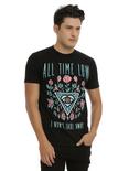 All Time Low Won't Fade Away T-Shirt, BLACK, hi-res