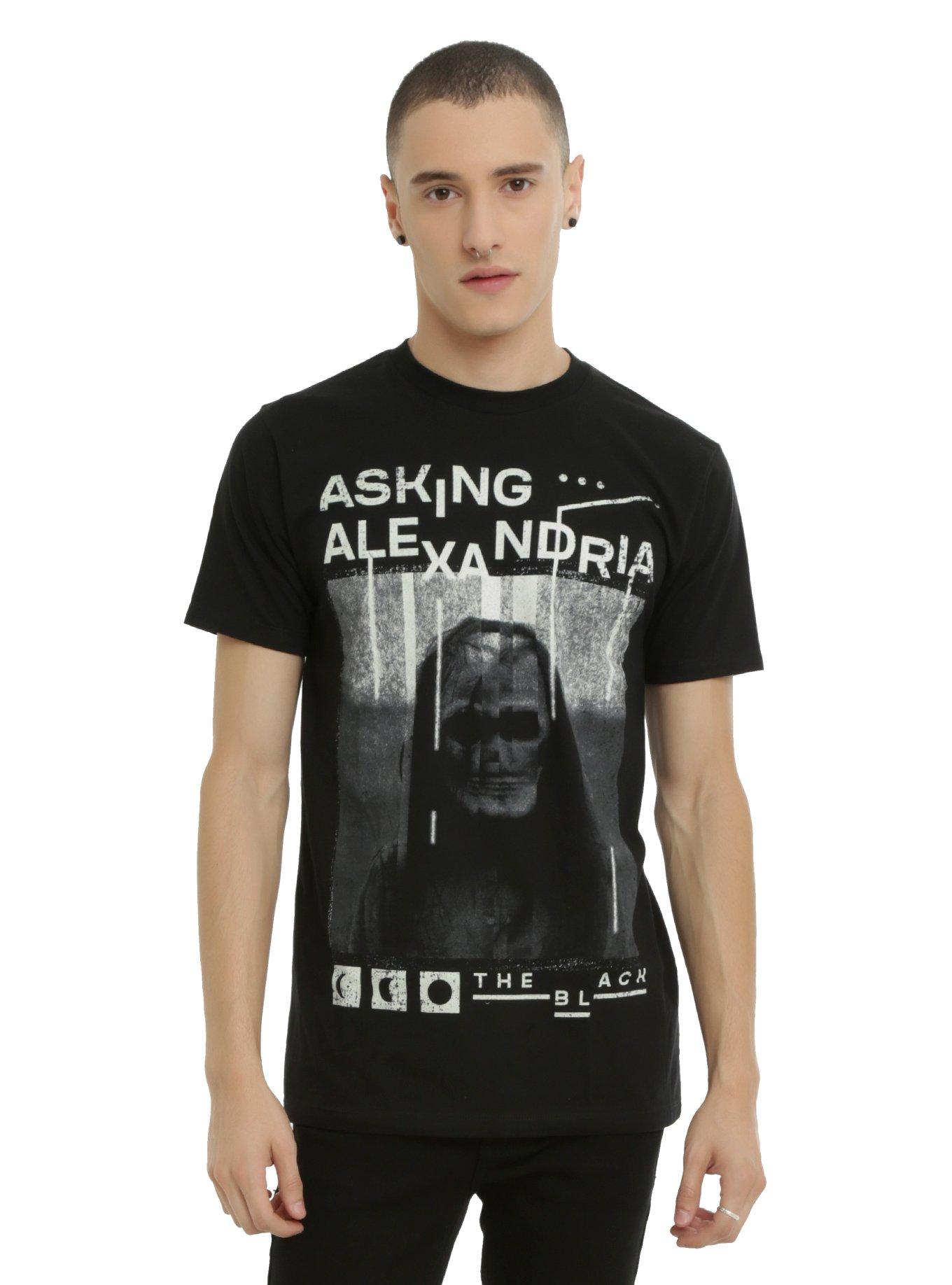 Asking Alexandria Skeleton Kid T-Shirt, BLACK, hi-res