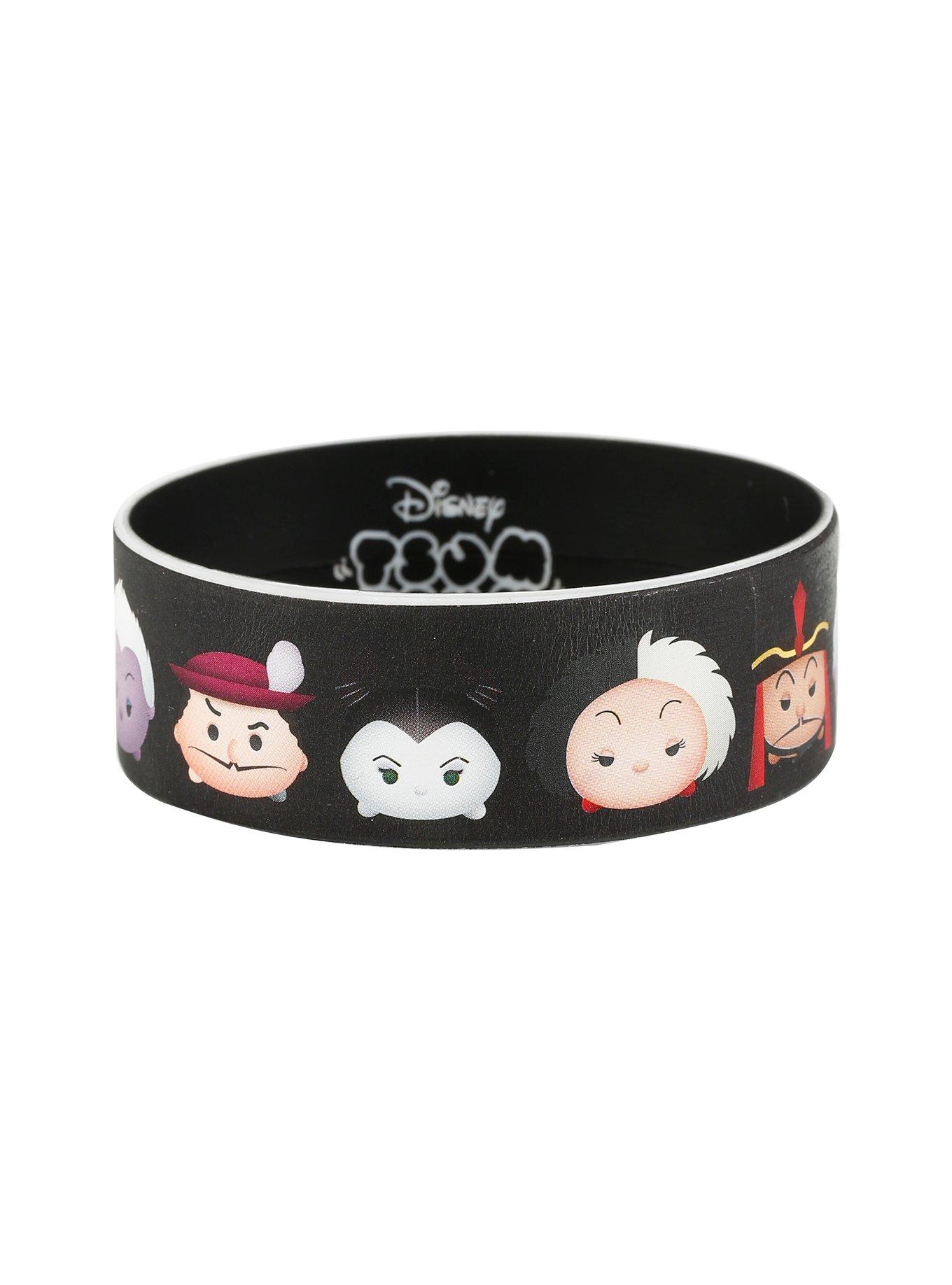 Disney Tsum Tsum Villains Rubber Bracelet, , hi-res