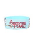 Adventure Time Finn & Jake Logo Rubber Bracelet, , hi-res
