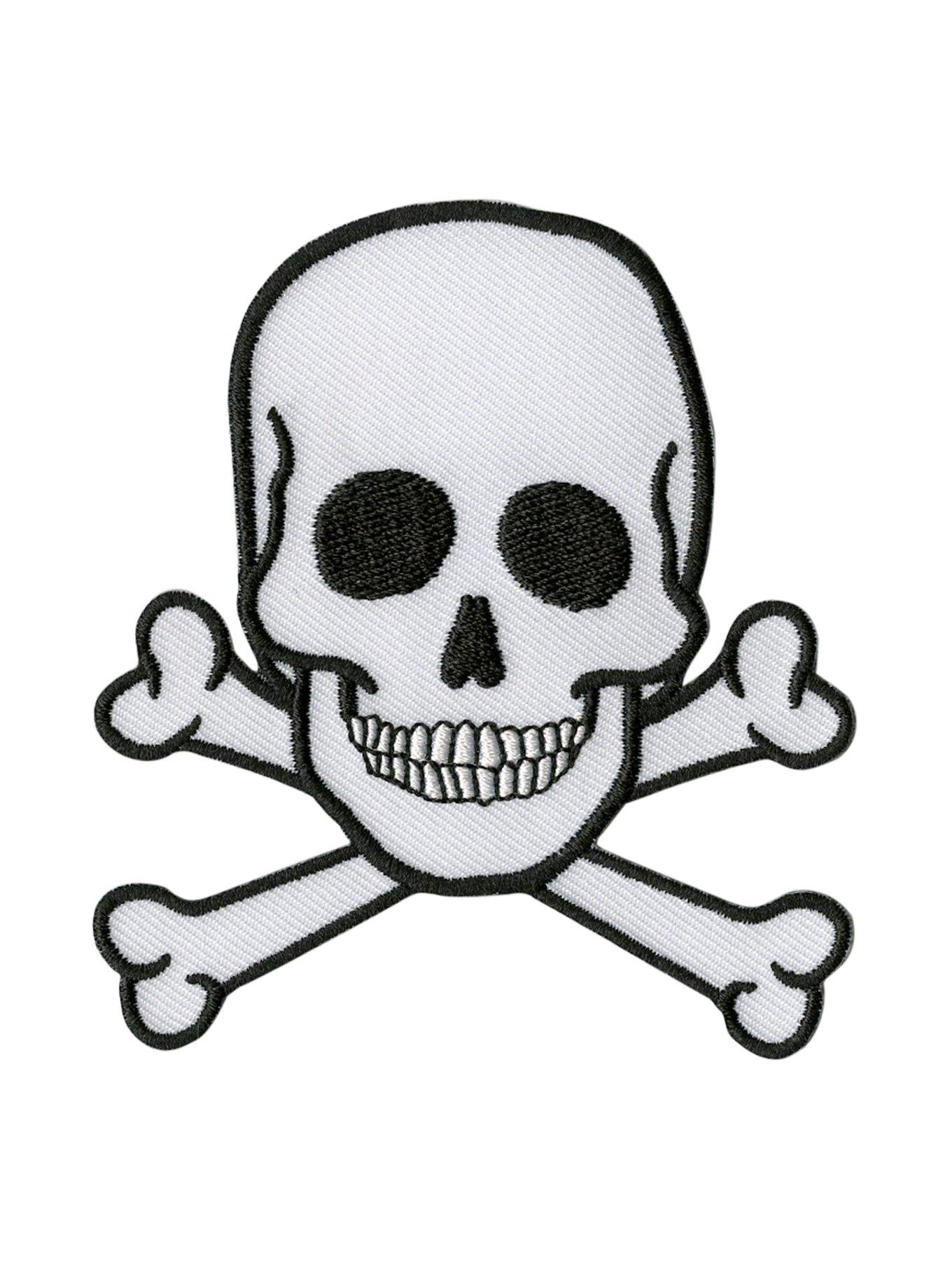 Skull And Crossbones Patch, , hi-res