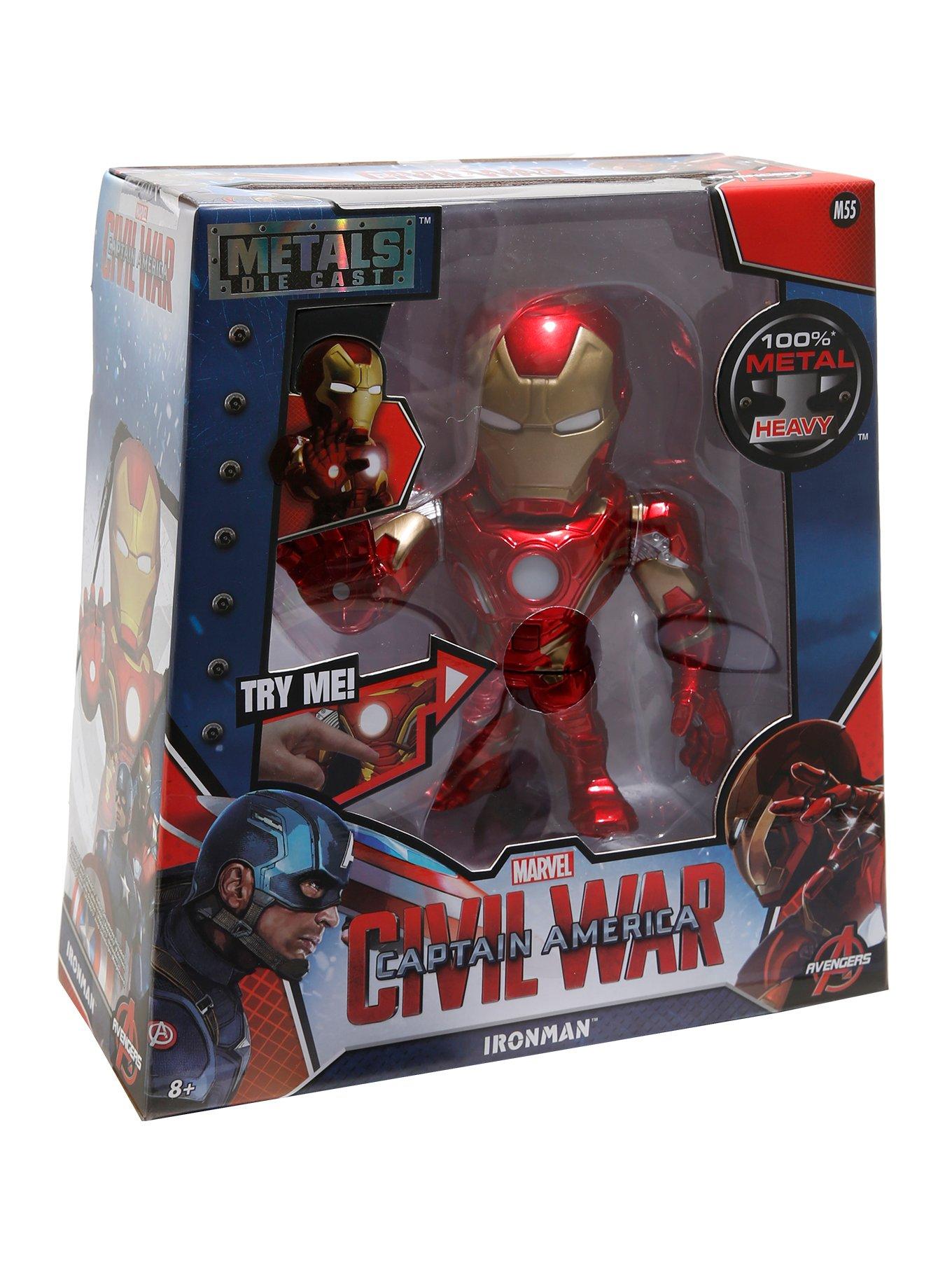 Marvel Captain America: Civil War Iron Man 6 Inch Die-Cast Metal Figure, , hi-res