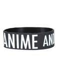 Anime And Chill Rubber Bracelet, , hi-res