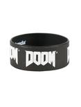 Doom Logos Rubber Bracelet, , hi-res