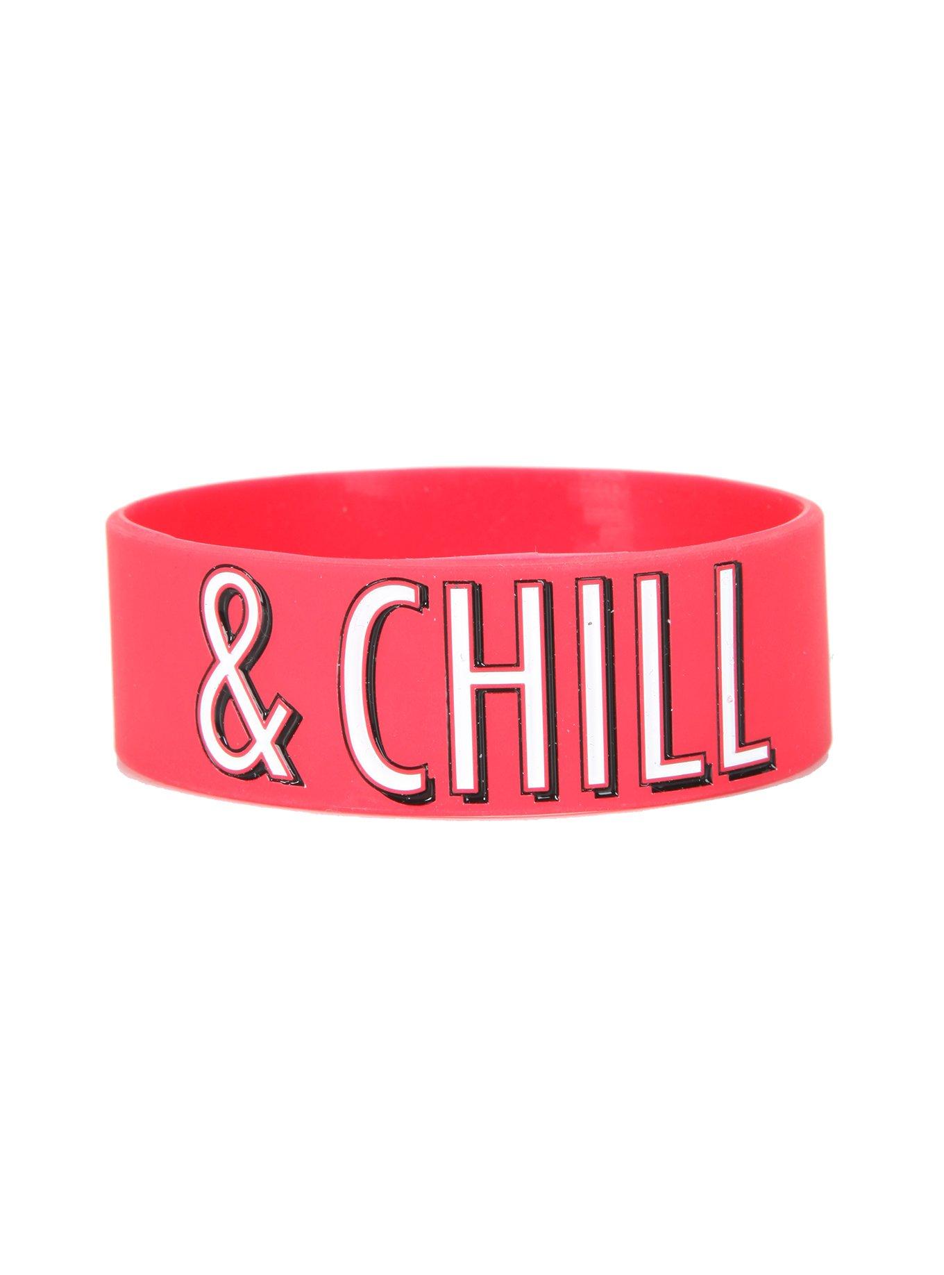 & Chill Rubber Bracelet, , hi-res