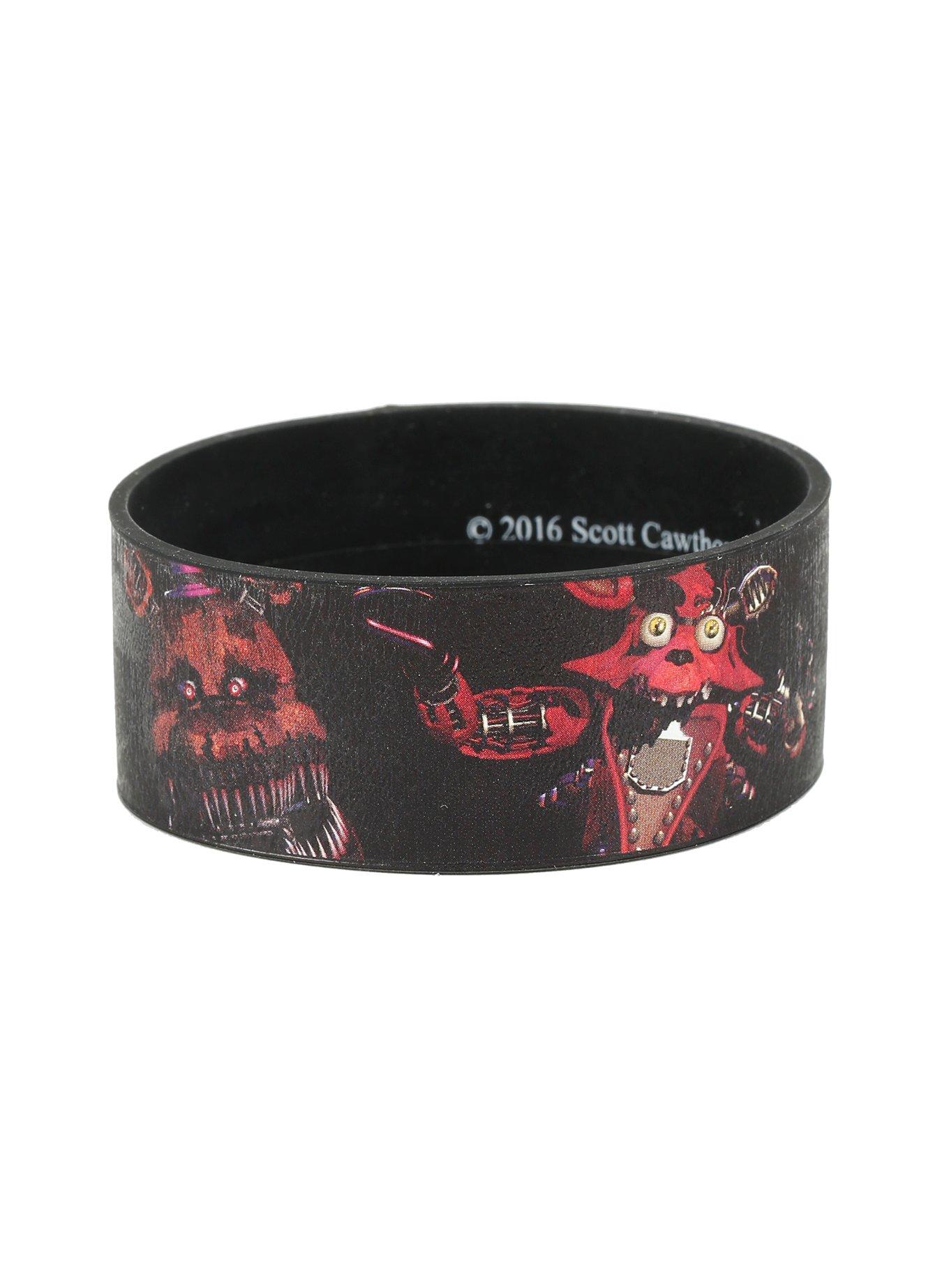 Five Nights At Freddy’s Jump Scare Rubber Bracelet, , hi-res