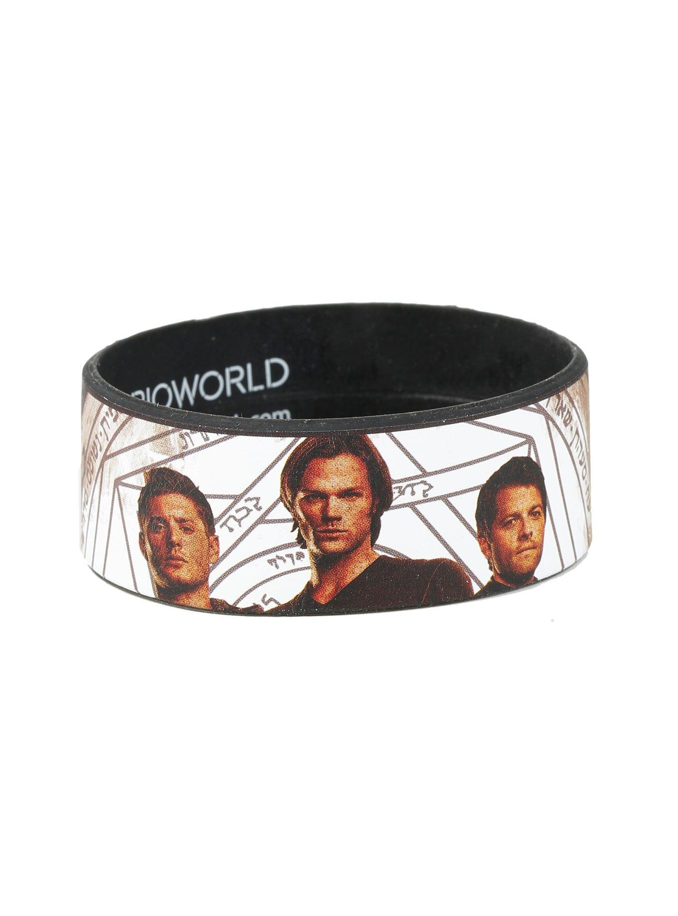 Supernatural Squad Goals Rubber Bracelet, , hi-res