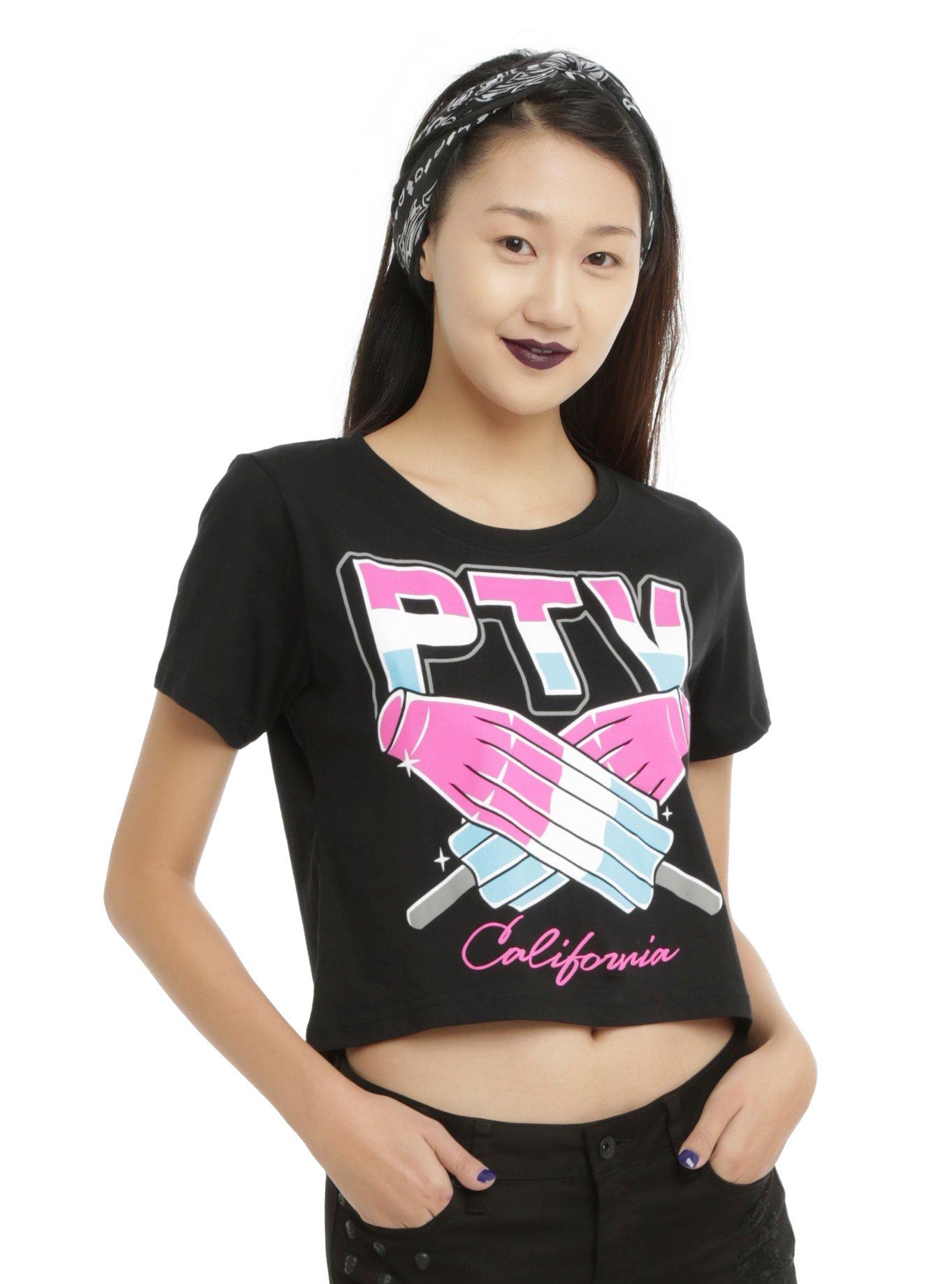 Pierce The Veil Ice Pop Girls T-Shirt, BLACK, hi-res