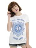 Real Friends Loose Ends Girls T-Shirt, WHITE, hi-res