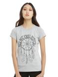 Red Hot Chili Peppers Dreamcatcher Logo Girls T-Shirt, HEATHER GREY, hi-res