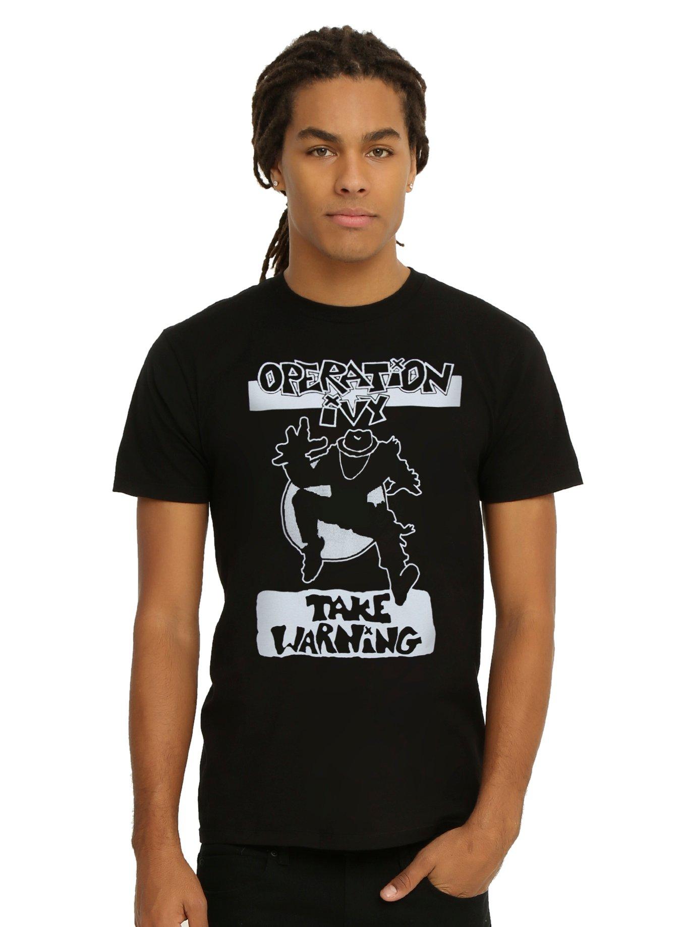 Operation Ivy Take Warning T-Shirt, BLACK, hi-res