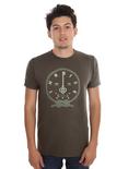Thrice Rope & Key T-Shirt, CHARCOAL HEATHER, hi-res