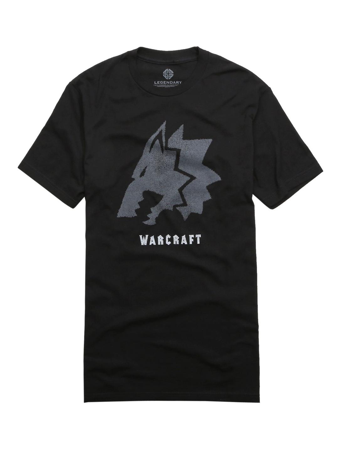Warcraft Frostwolf Logo T-Shirt, BLACK, hi-res