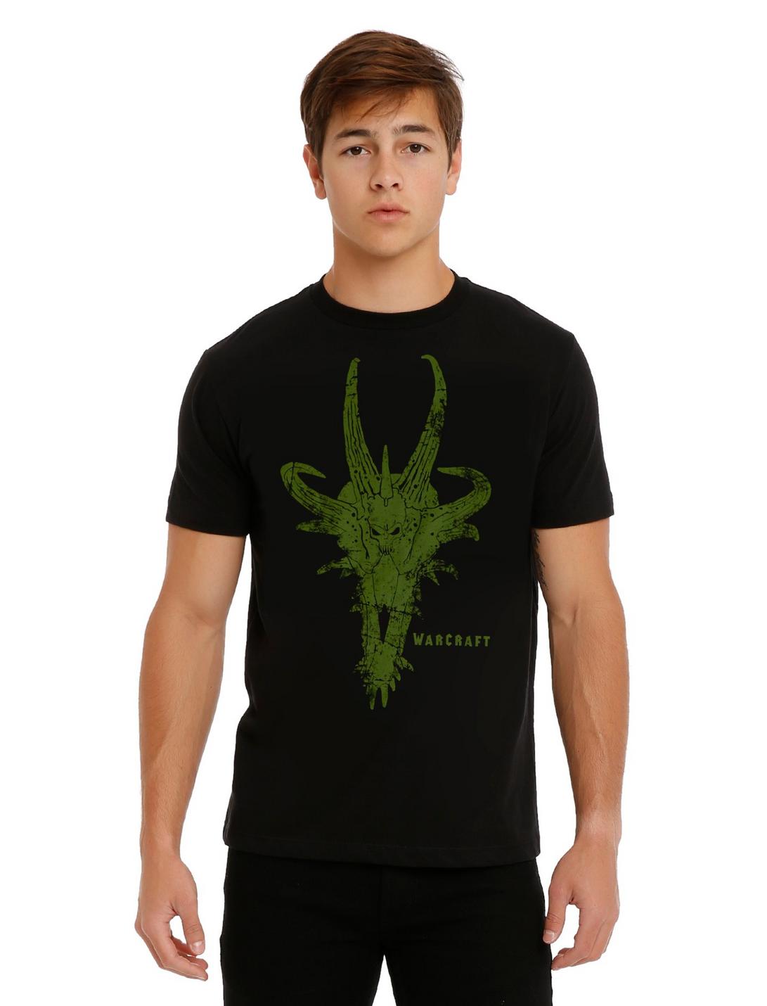 Warcraft Skull Of Gul'dan T-Shirt, BLACK, hi-res