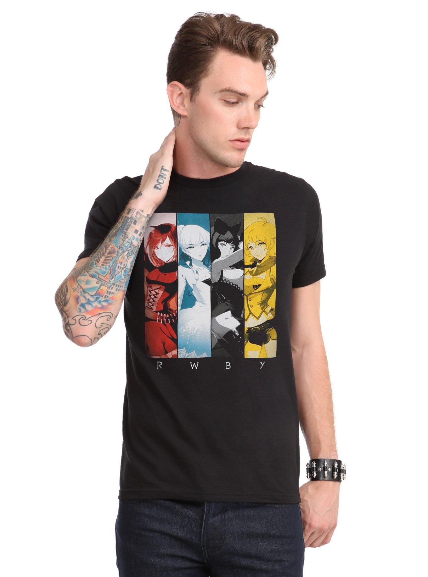 RWBY Team RWBY T-Shirt, BLACK, hi-res