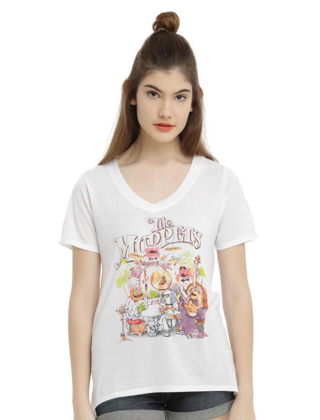 The Muppets Dr. Teeth And The Electric Mayhem Girls T-Shirt, WHITE, hi-res