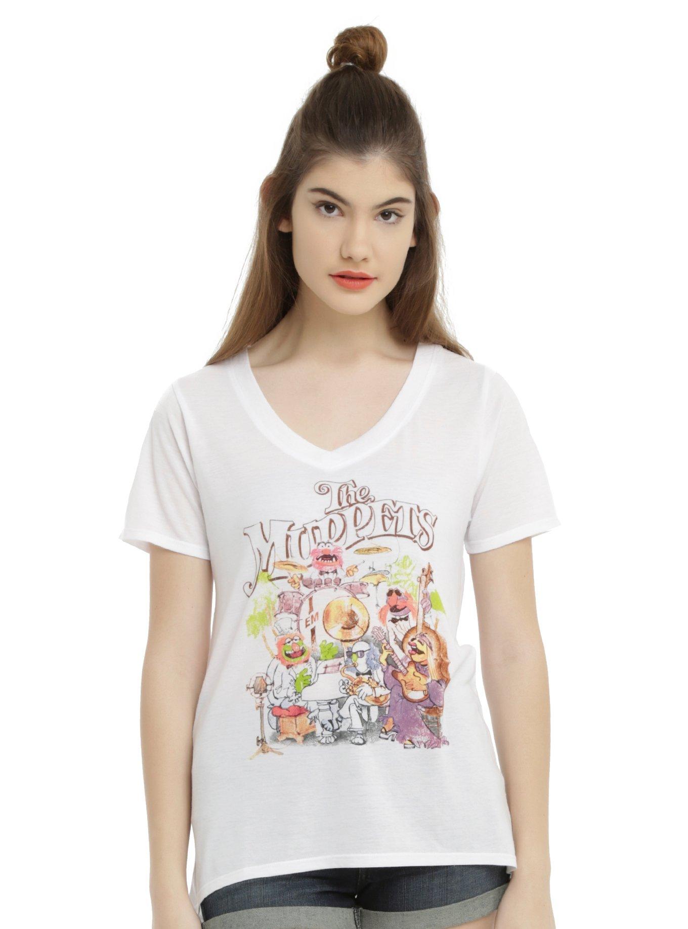 The Muppets Dr. Teeth And The Electric Mayhem Girls T-Shirt, WHITE, hi-res