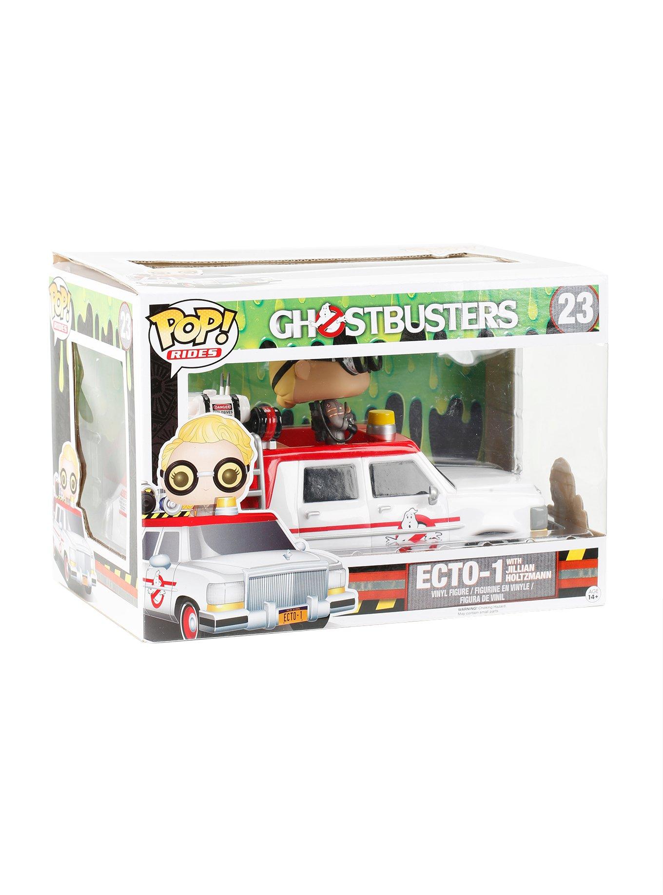 Funko Ghostbusters (2016) Ecto-1 With Jillian Holtzman Pop! Rides Vinyl Collectible, , hi-res