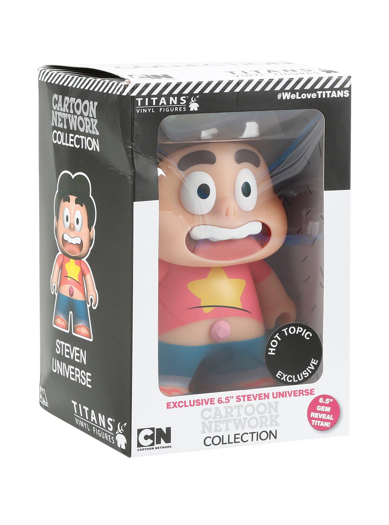 Steven Universe Gem Reveal Steven 6 1/2 Inch Titans Vinyl Figure Hot Topic Exclusive, , hi-res