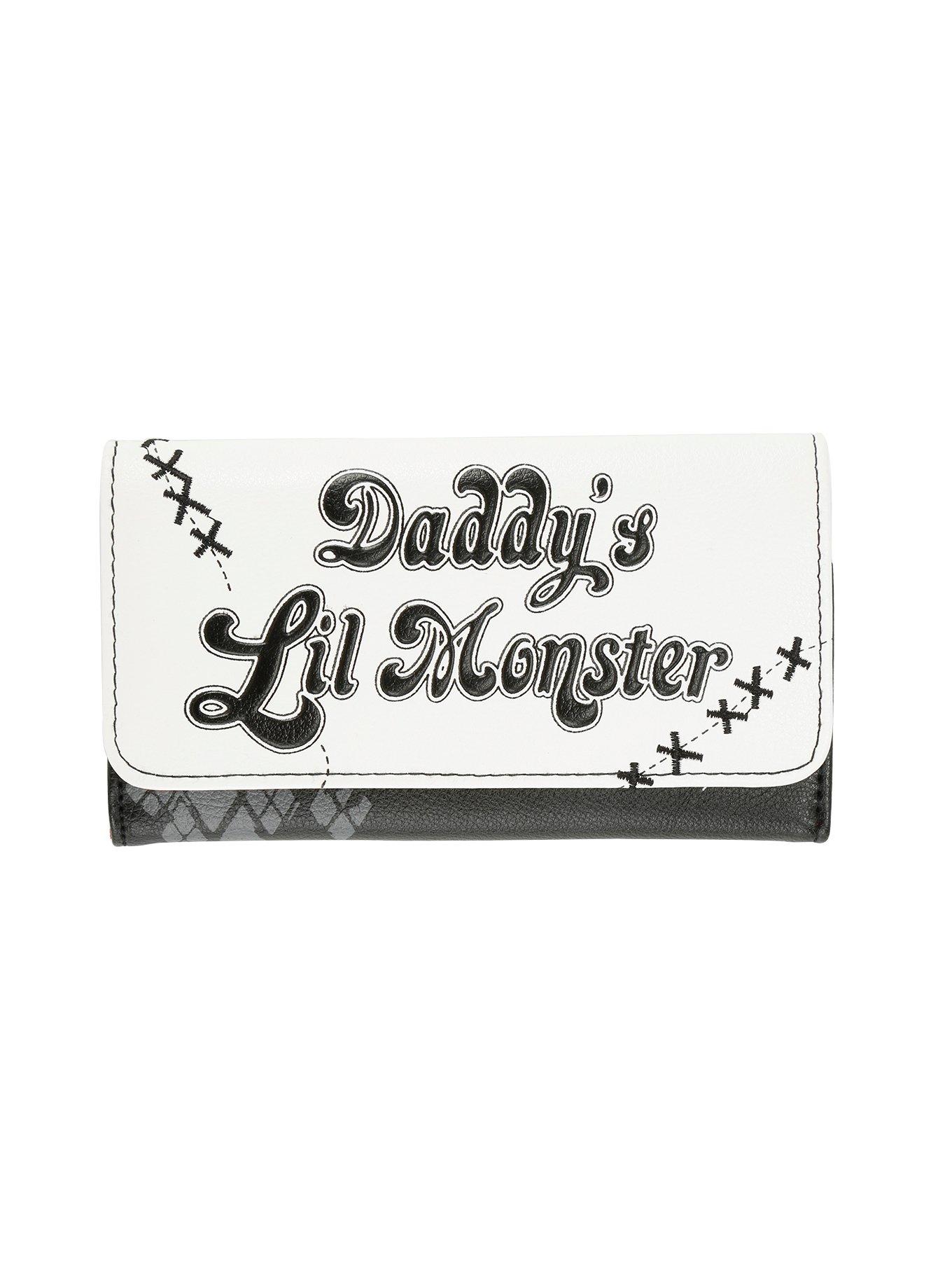 DC Comics Suicide Squad Harley Quinn Daddy’s Little Monster Flap Wallet, , hi-res