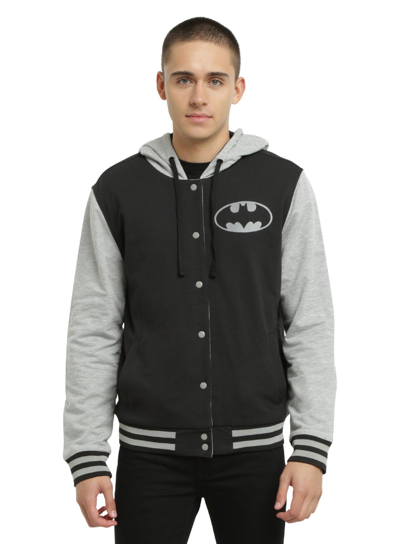 DC Comics Batman Superman Reversible Hoodie, BLACK, hi-res