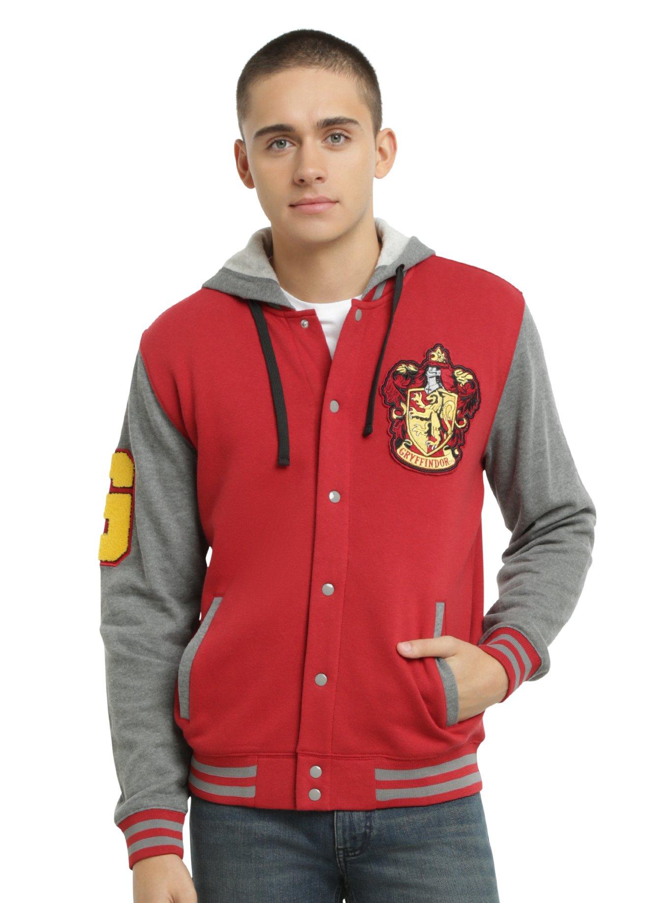 Harry Potter Gryffindor Varsity Hoodie Hot Topic