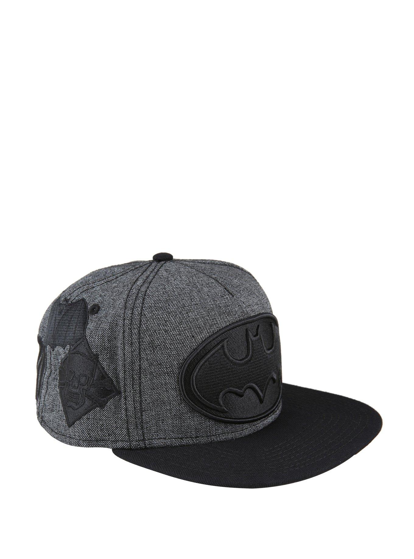 DC Comics Batman Patches Snapback Hat, , hi-res