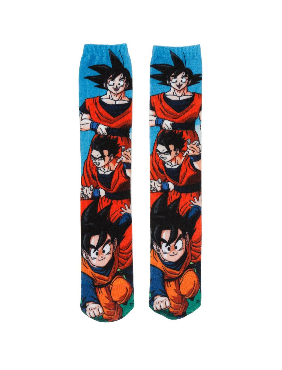 Dragon Ball Z Goku Family Crew Socks, , hi-res