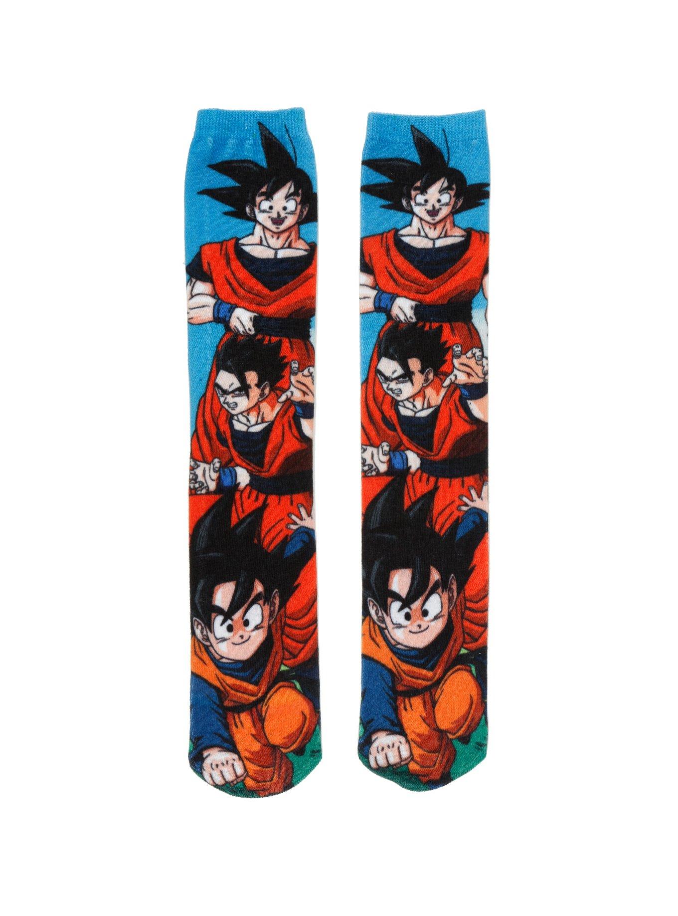 Dragon Ball Z Goku Family Crew Socks, , hi-res