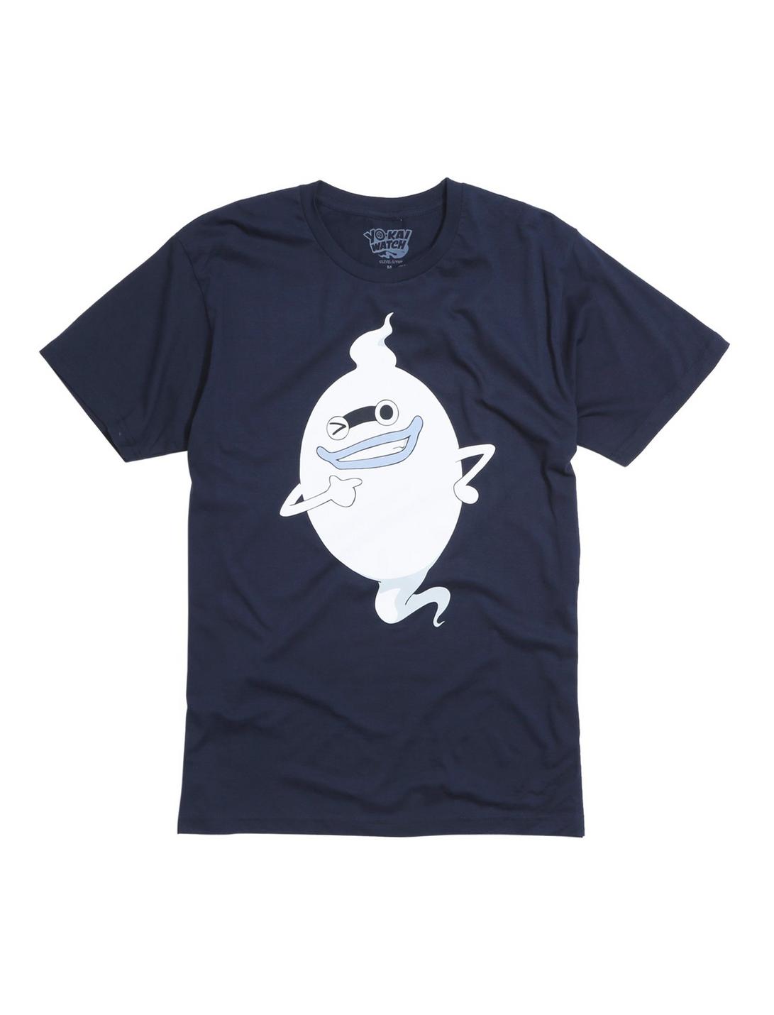Yo-Kai Watch Whisper Character T-Shirt, NAVY, hi-res