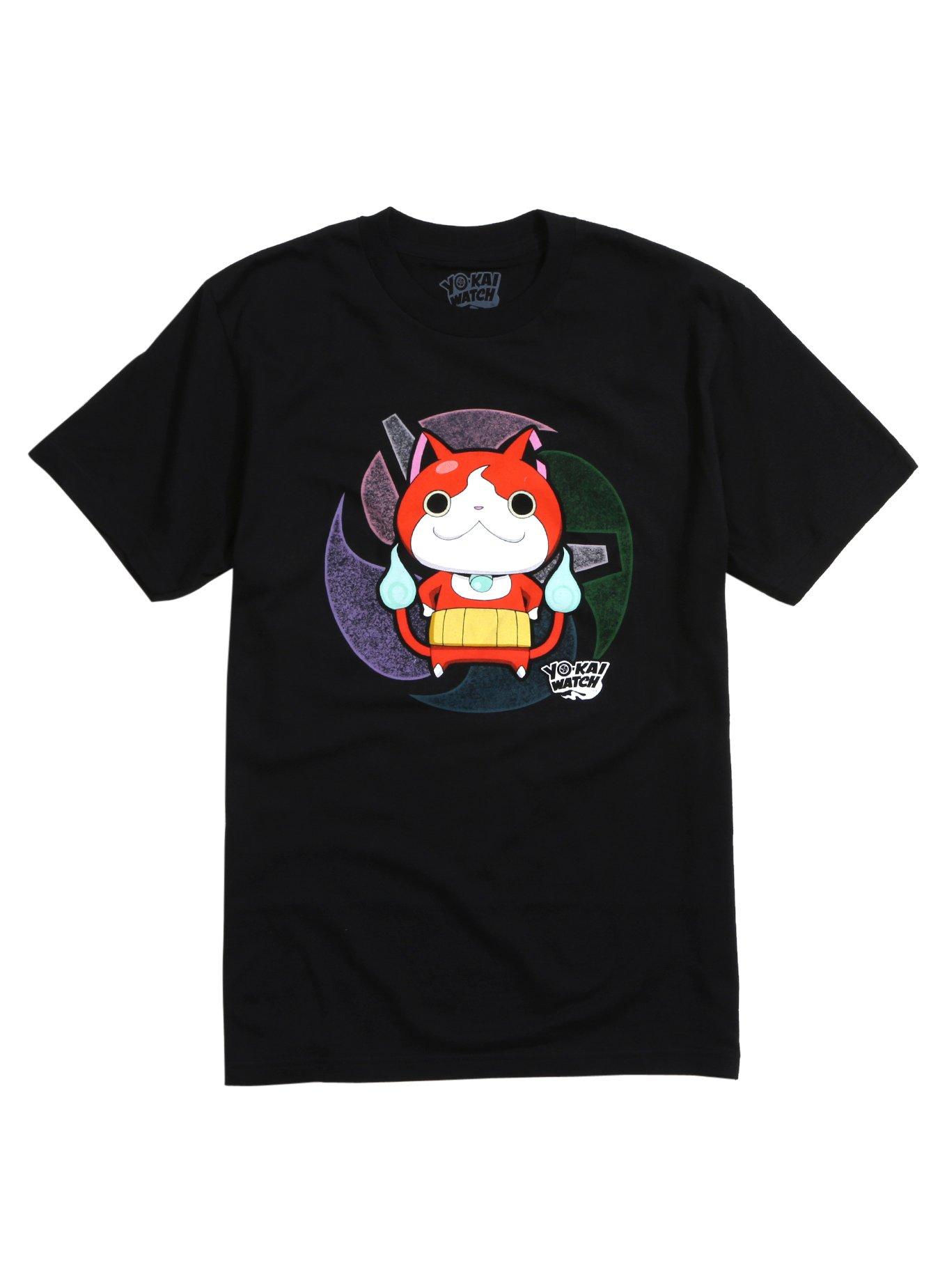 Yo-Kai Watch Jibanyan Character T-Shirt, BLACK, hi-res