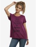 All You Need Is Vodka Womens Tee, BLUSH, hi-res