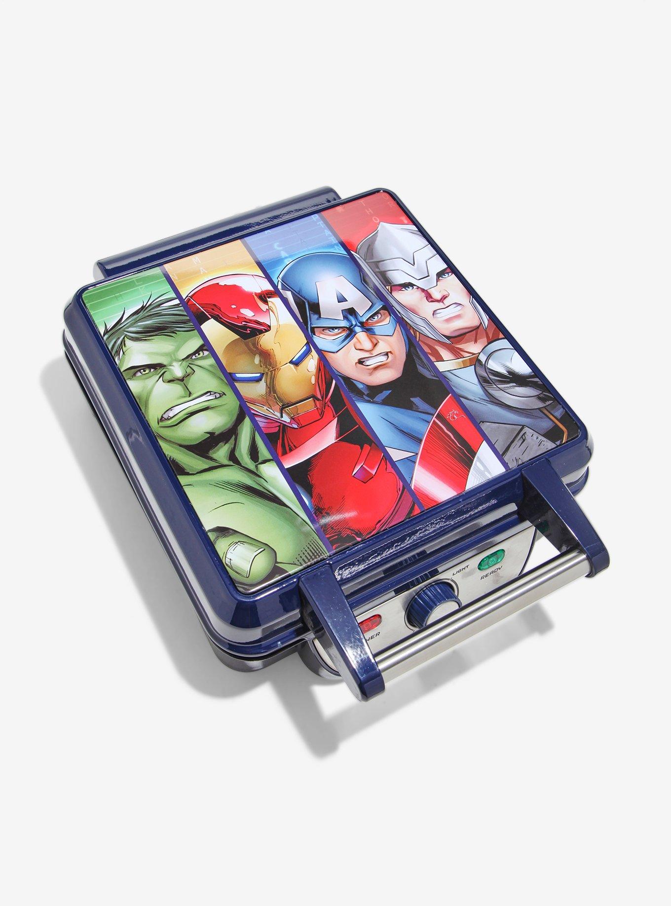 Marvel Comics Four Slice Waffle Maker, , hi-res