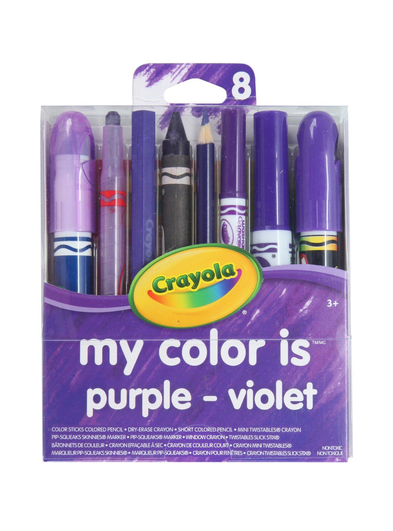 (20) Crayola Colored Pencils (violet *purple*) BULK