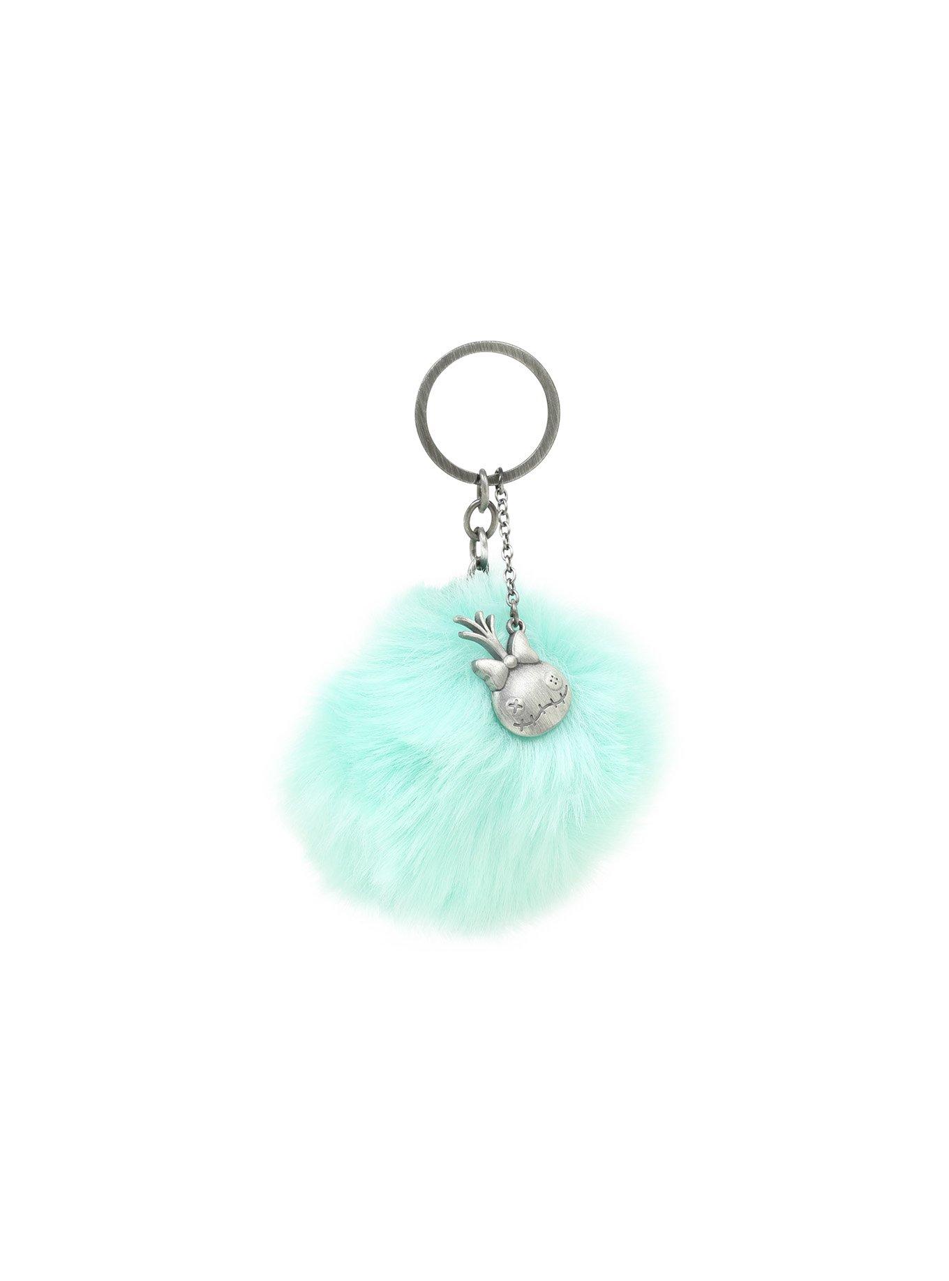 Disney Lilo & Stitch Scrump Puff Ball Key Chain, , hi-res