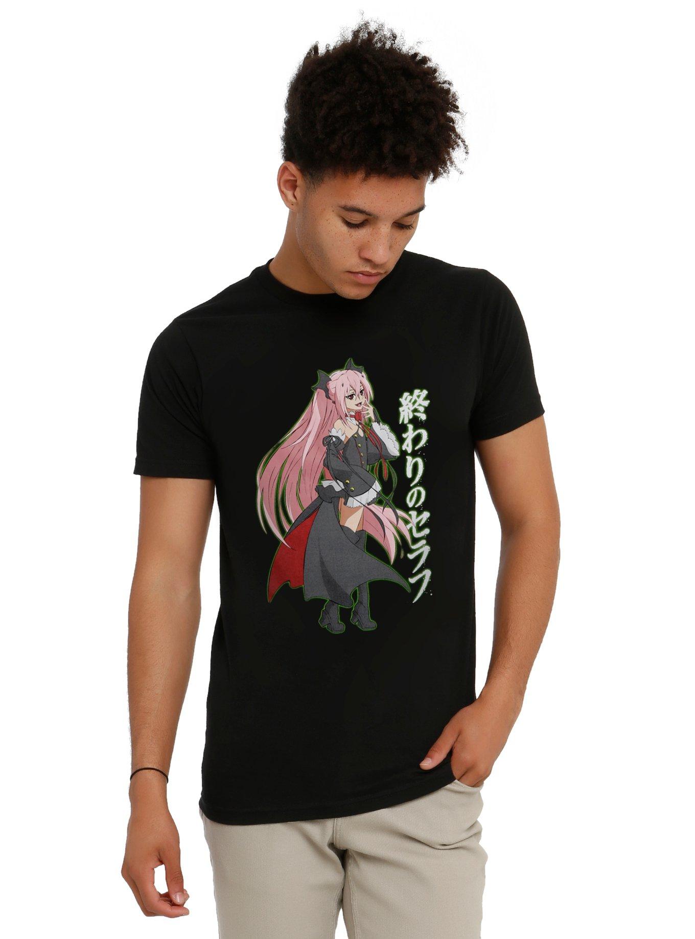 Seraph Of The End: Vampire Reign Krul Tepes T-Shirt, BLACK, hi-res