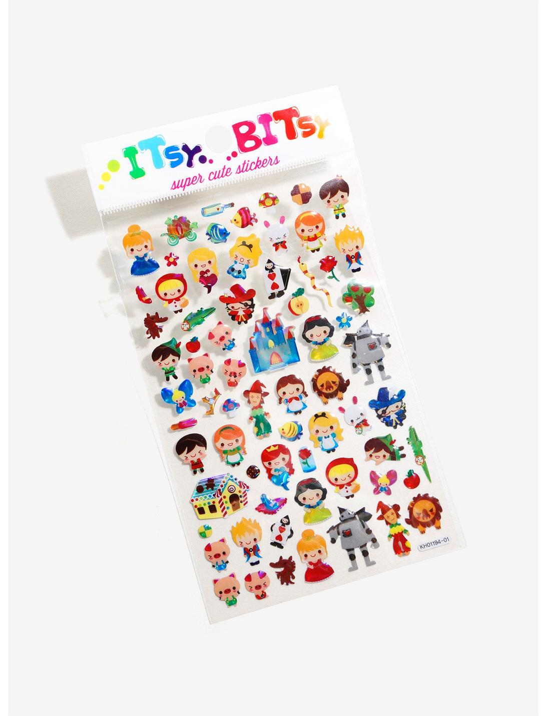 Itsy Bitsy Super Cute Fairy Tale Stickers, , hi-res