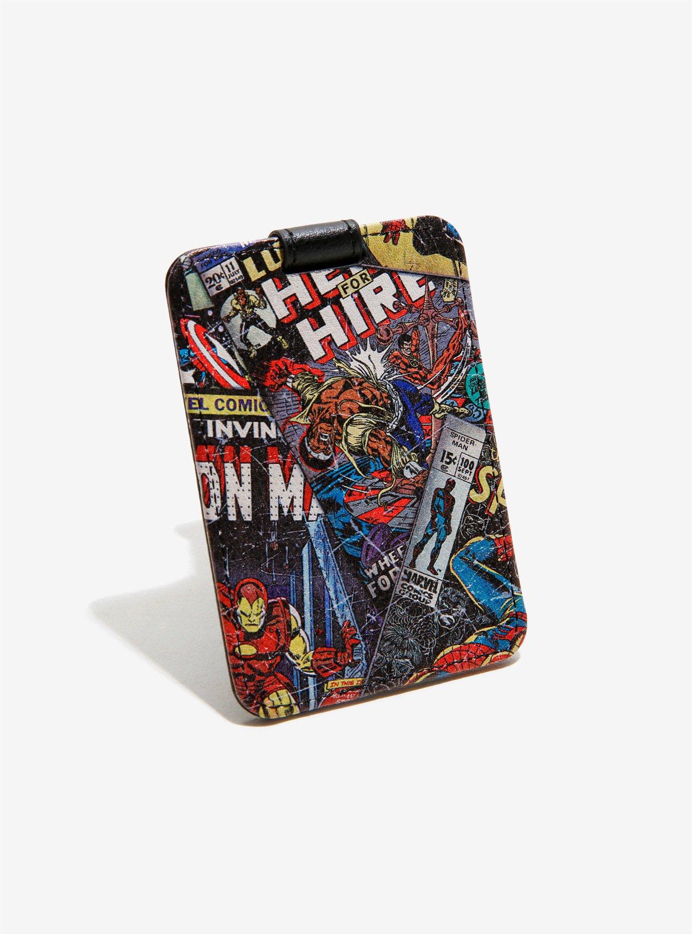 Marvel Comic Book Print Luggage Tag, , hi-res