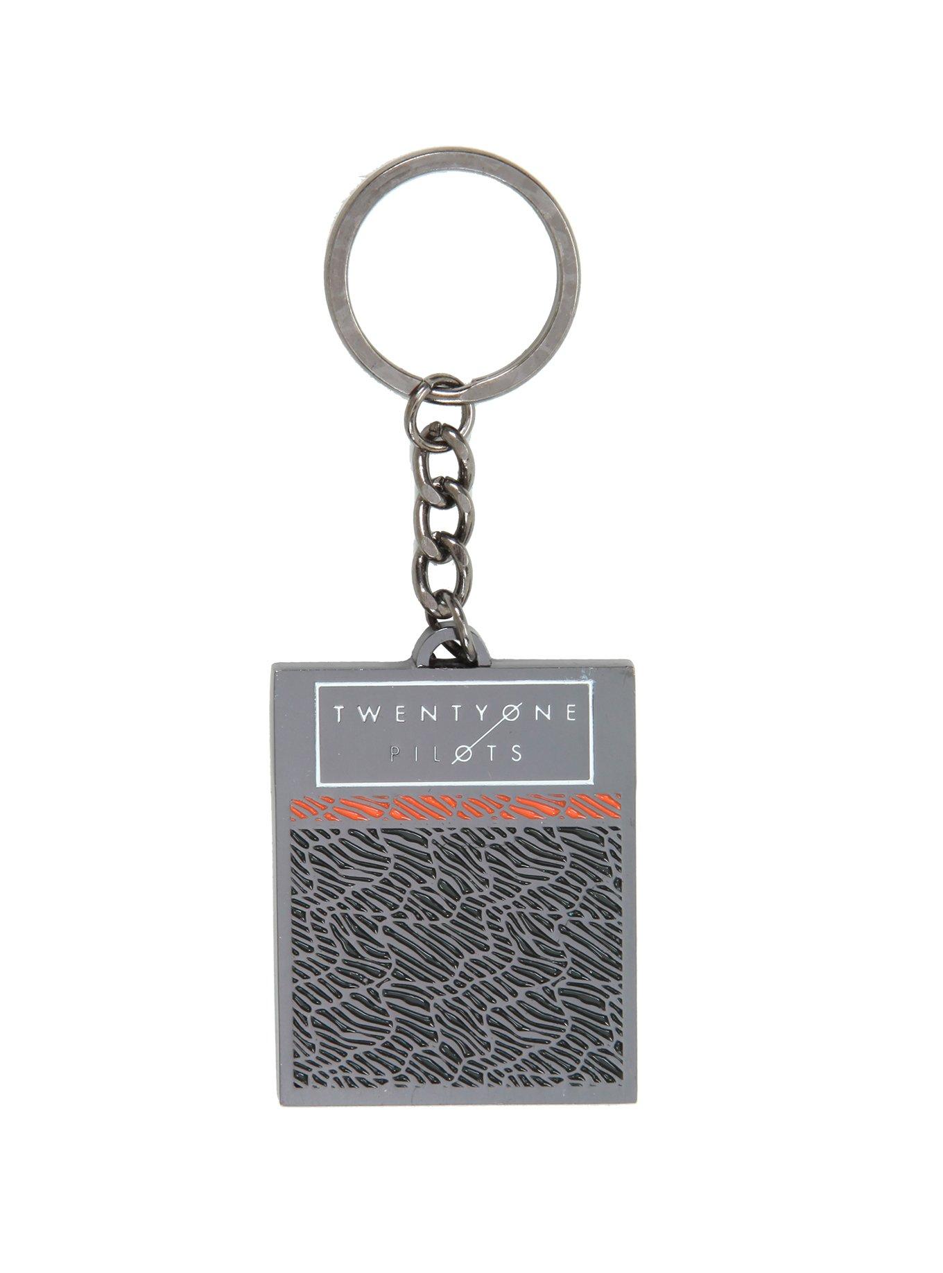 Twenty One Pilots Metal Key Chain, , hi-res