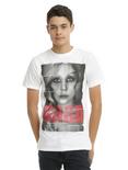 Lady Gaga Close-Up T-Shirt, WHITE, hi-res