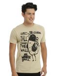 The Wonder Years Standing Tall Hank T-Shirt, CHARCOAL, hi-res