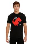 T-Rex Can't Dab T-Shirt, BLACK, hi-res