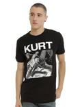 Kurt Cobain Crowd Surfing T-Shirt, BLACK, hi-res