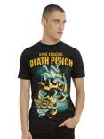 Five Finger Death Punch Trident Logo T-Shirt, BLACK, hi-res